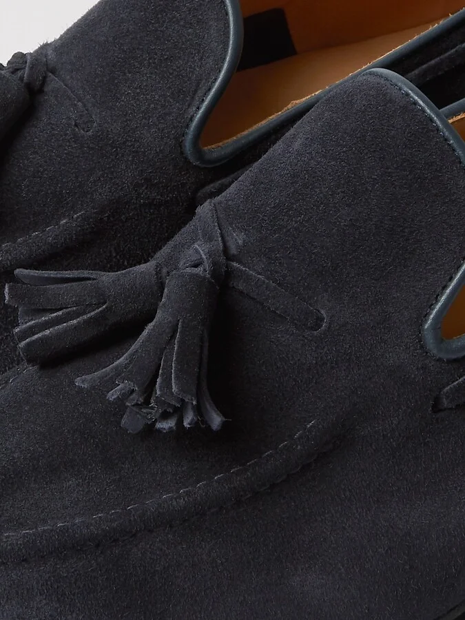 Elton Tassel Loafer Castorino Suede - Image 4