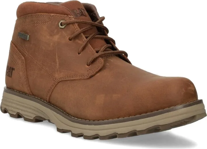 Elude leather lace-up boots