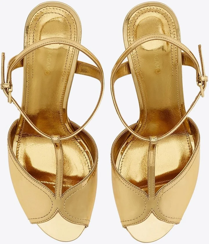 Ely 70 Laminated Leather Sandals - Image 3