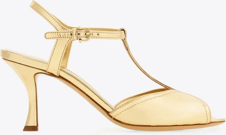Ely 70 Laminated Leather Sandals
