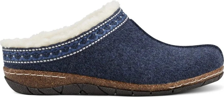 Elya Faux Fur Clog - Image 2