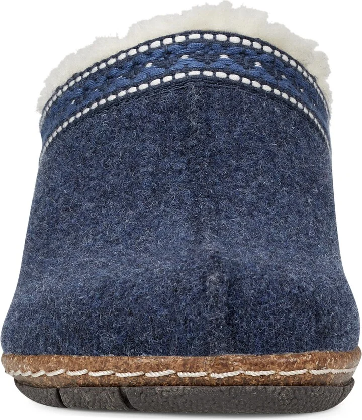 Elya Faux Fur Clog - Image 3
