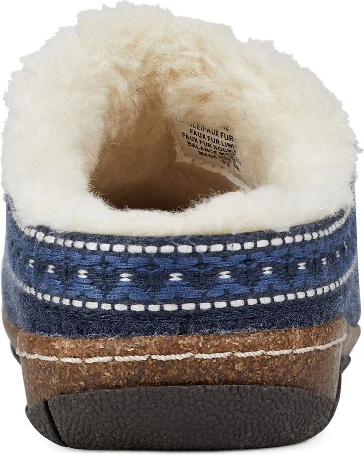 Elya Faux Fur Clog - Image 6