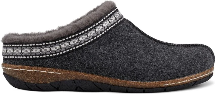 Elya Faux Fur Clog - Image 8