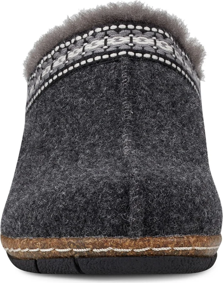 Elya Faux Fur Clog - Image 9