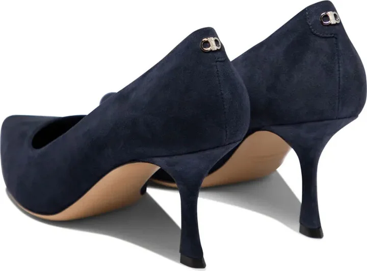 Elydea 70mm suede pumps - Image 4