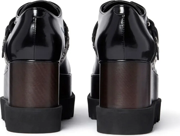 Elyse buckle-fastening lace-up shoes - Image 3