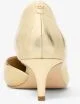 Elyse Crackled Metallic Leather Kitten Pump - Image 4
