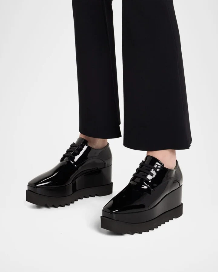 Elyse Patent Alter Platform Sneaker Loafers - Image 7