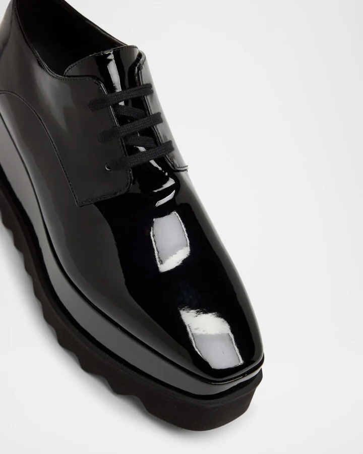 Elyse Patent Alter Platform Sneaker Loafers - Image 8