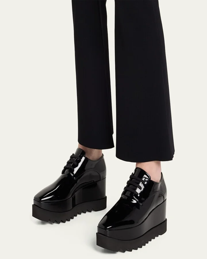 Elyse Patent Alter Platform Sneaker Loafers - Image 9