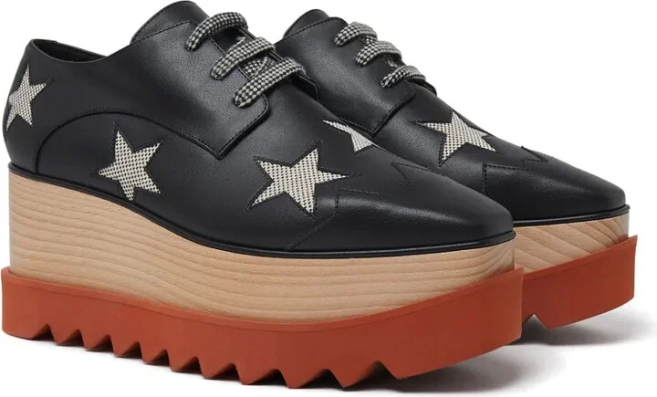 Elyse Stars platform brogues - Image 2