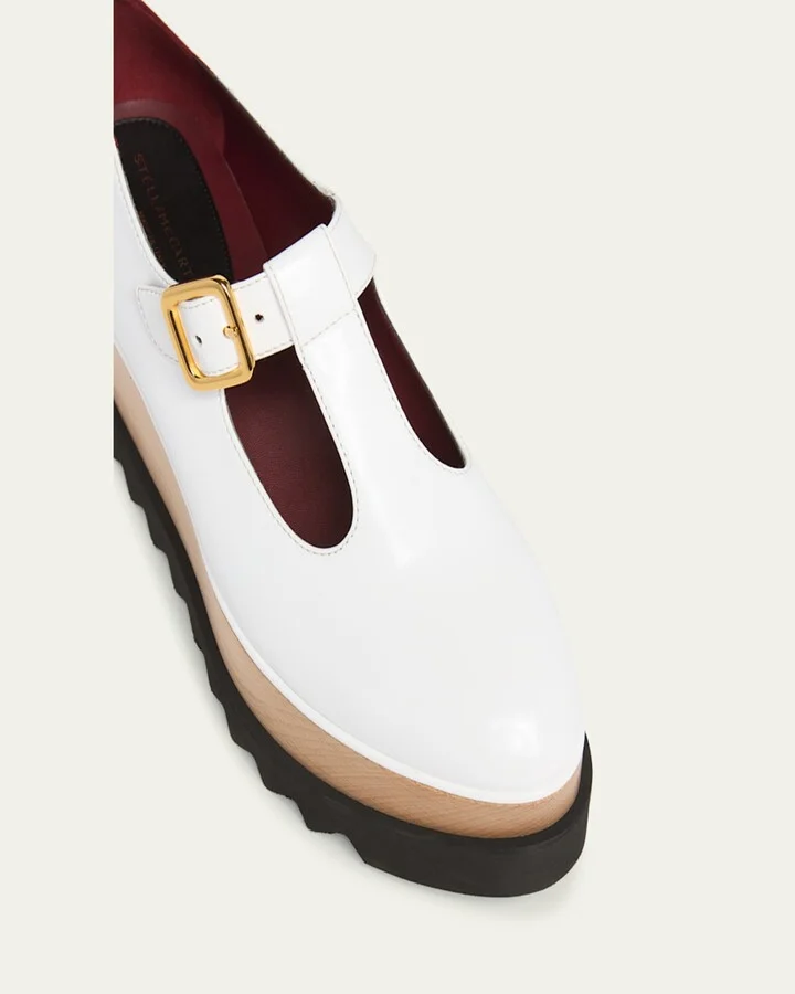 Elyse Vegan Mary Jane Platform Loafers - Image 9