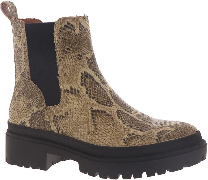 Emali Womens Nubuck Pull On Ankle Boots