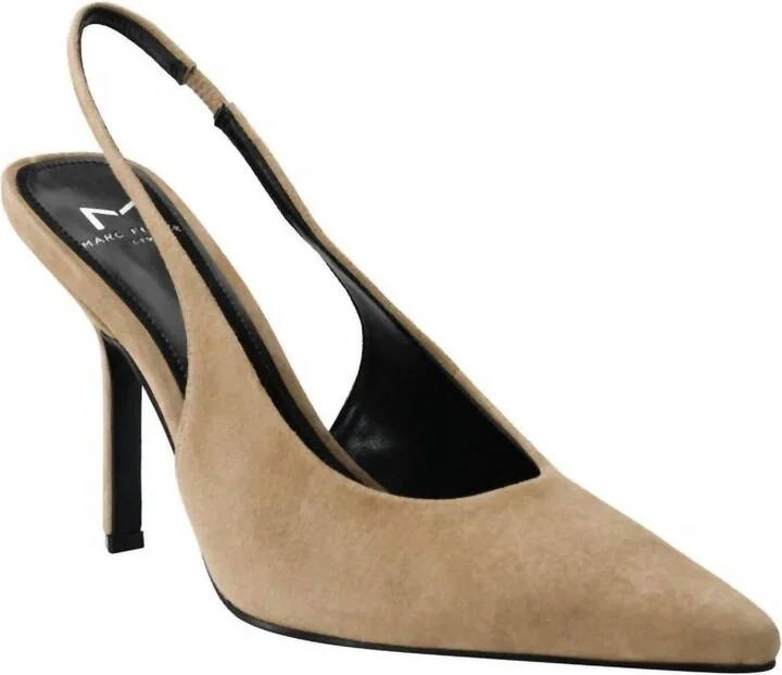Emalyn Suede Pump In Natural