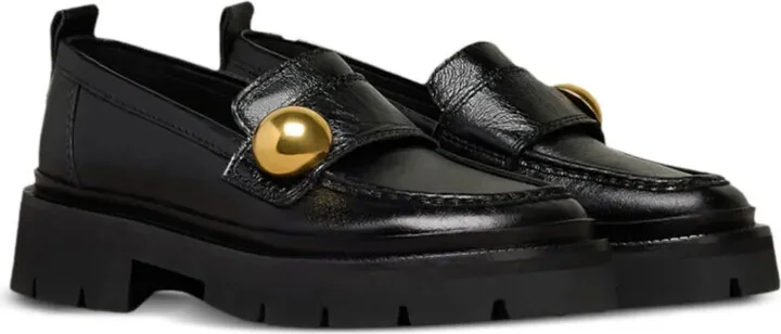 Embellished 5mm Leather Loafers - Image 2