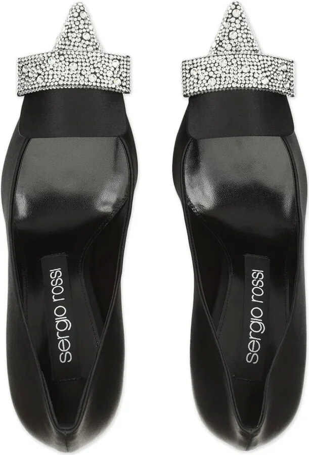 Embellished 90mm Leather Shoes - Image 4