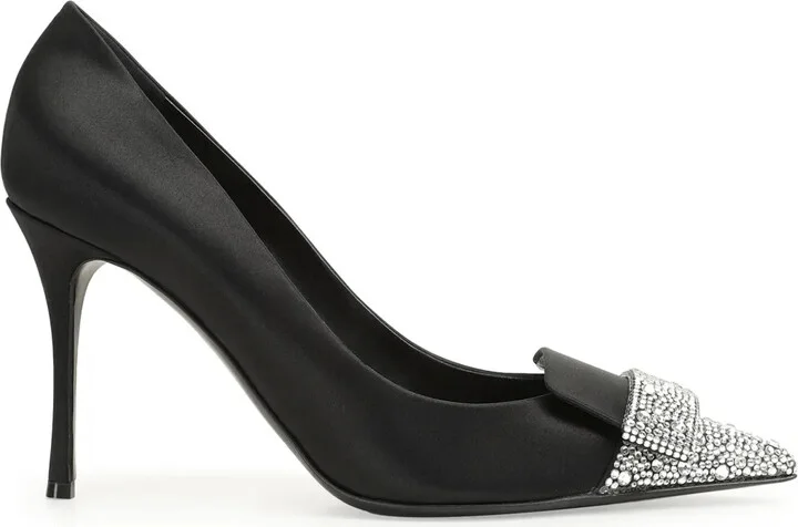 Embellished 90mm Leather Shoes