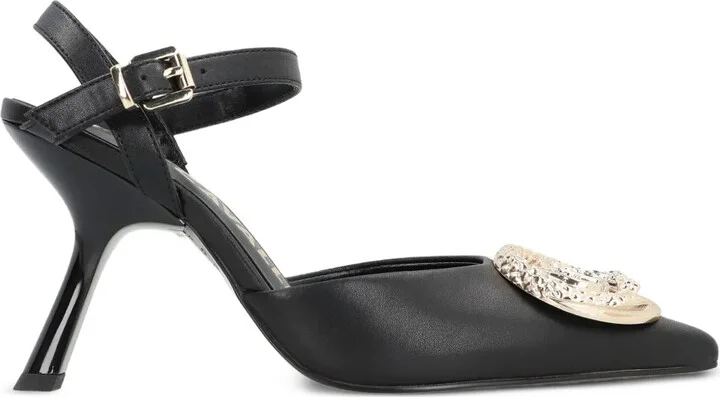 Embellished Ankle-Strap Sandals