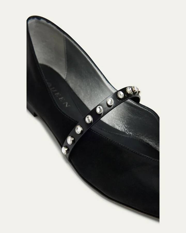Embellished Ballet Flats - Image 3