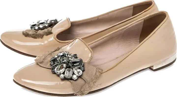 Embellished Ballet Flats - Image 4