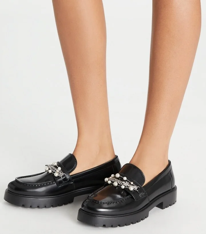 Embellished Classic Lug Loafer - Image 2