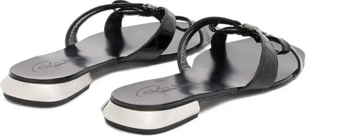 Embellished Flat Sandals - Image 3