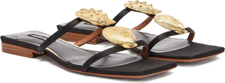 Embellished Flat Sandals - Image 2