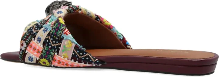 Embellished Flat Sandals - Image 3