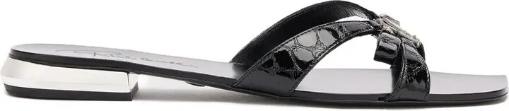 Embellished Flat Sandals