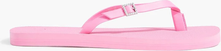 Embellished flip flops