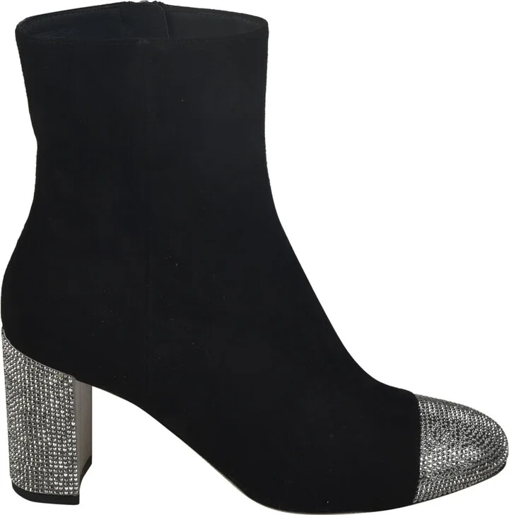 Embellished Heel Boots