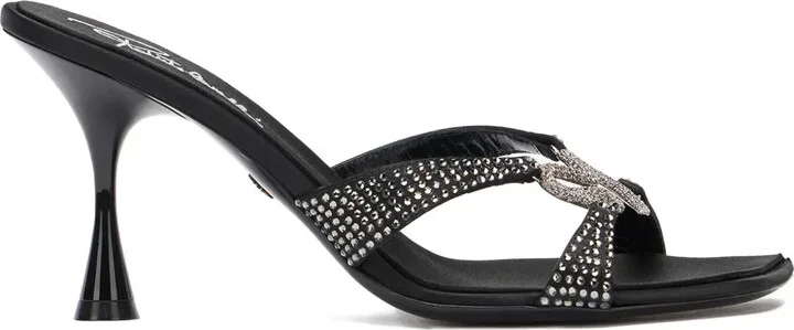 Embellished Heeled Sandals