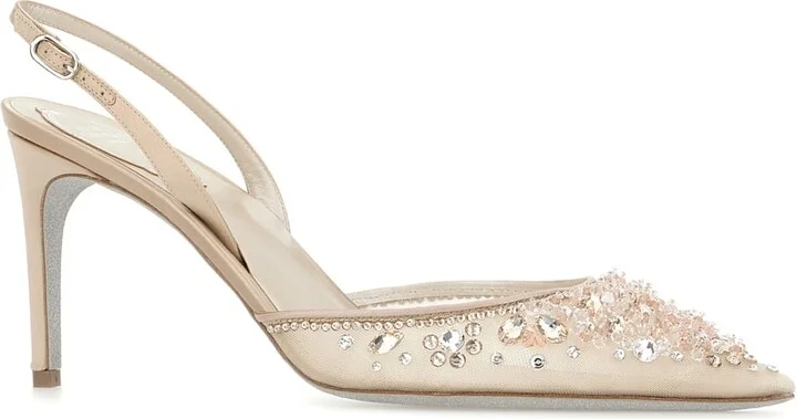 Embellished Lace Cinderella Pumps - Image 2