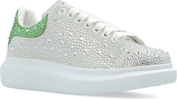 Embellished Lace-up Sneakers - Image 2