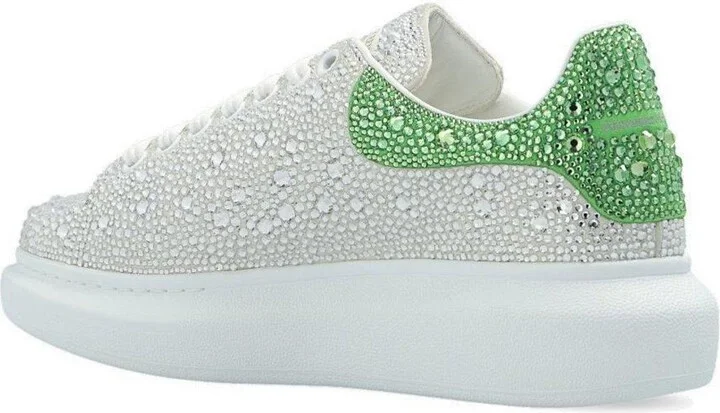 Embellished Lace-up Sneakers - Image 3
