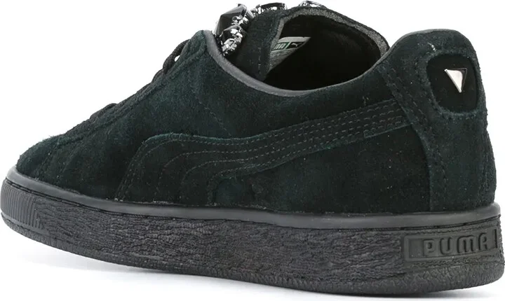 Embellished Lace-Up Sneakers - Image 3