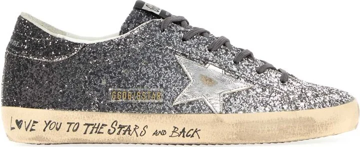 Embellished Later Superstar Sneakers