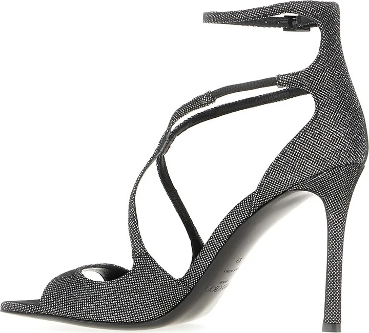 Embellished Leather Azia Sandals - Image 3