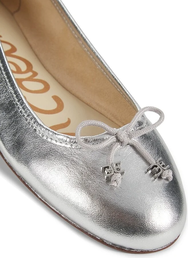 Embellished Leather Ballet Flats - Image 6
