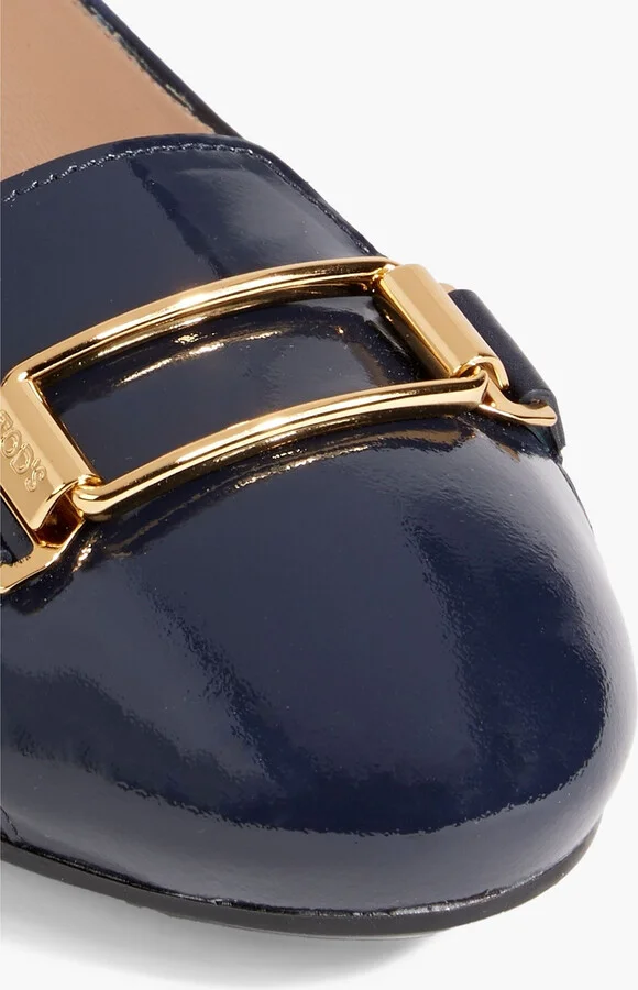 Embellished leather ballet flats - Image 4