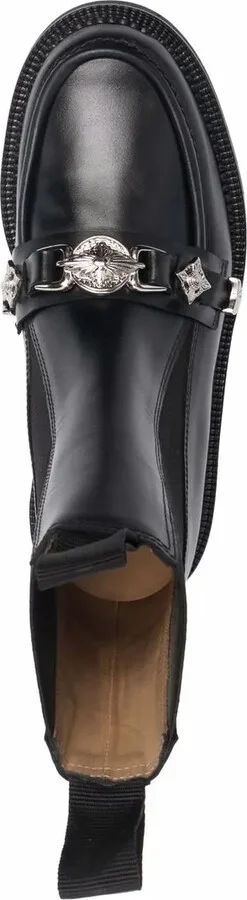 Embellished Leather Boots - Image 4