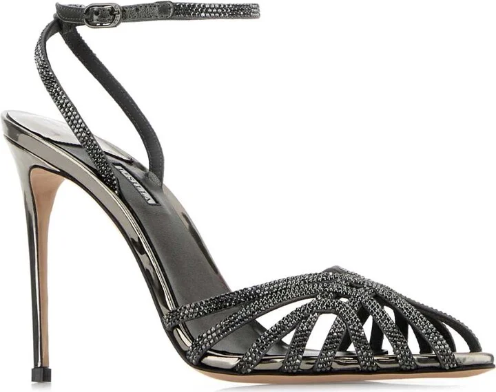 Embellished Leather Embrace Sandals - Image 2