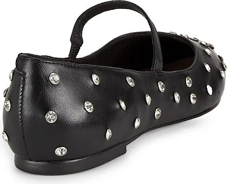 Embellished Leather Mary Jane - Image 3