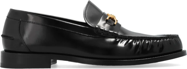 Embellished Loafers, , - Black