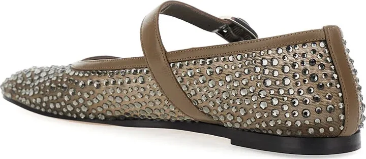 Embellished Mary Jane Ballet Flats - Image 3