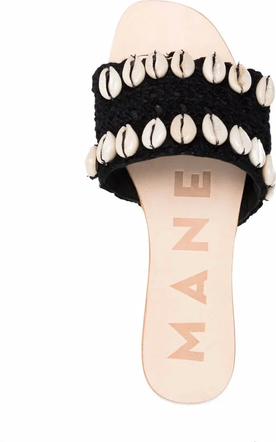 Embellished Open-Toe Slides - Image 4