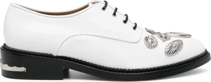 embellished Oxford shoes