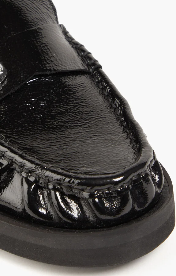 Embellished patent-leather loafers - Image 4
