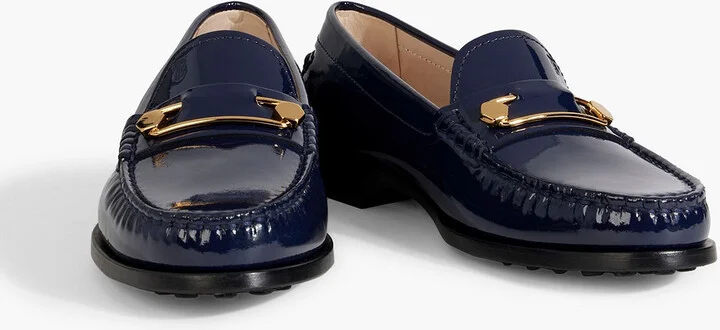 Embellished patent-leather loafers - Image 2